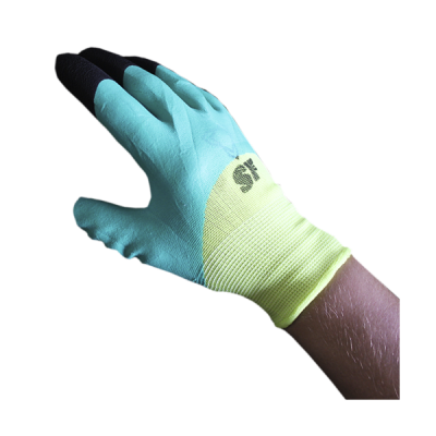 Перчатки рабочие - нейлоновые с вспененным полиуретаном 